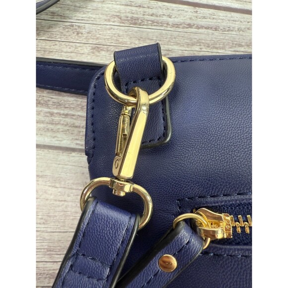 NWOT Litt Crossbody By PurseN Bag with Interior LED Light Navy Blue handbag - Picture 4 of 16